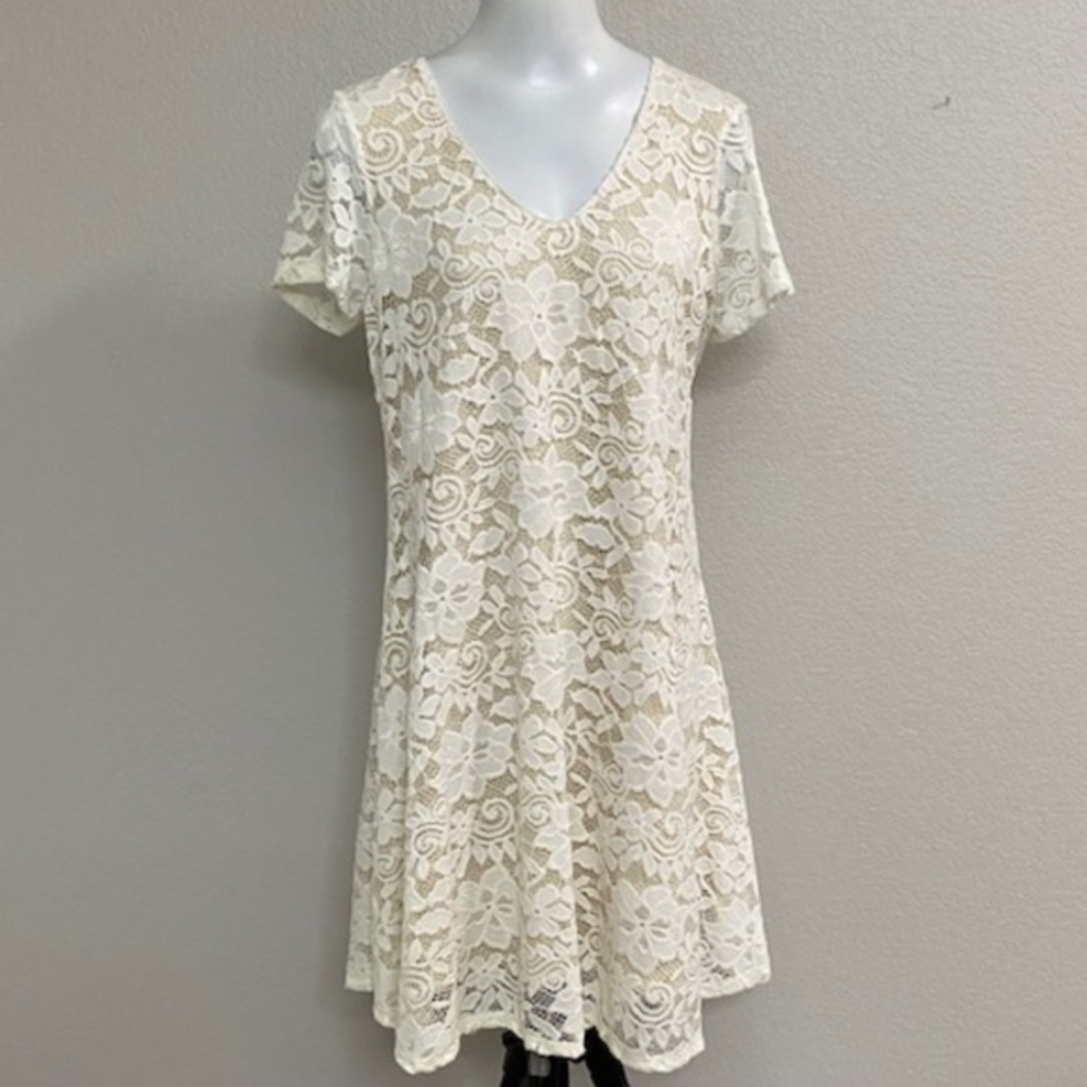 Tiana B Lace Skater Dress
